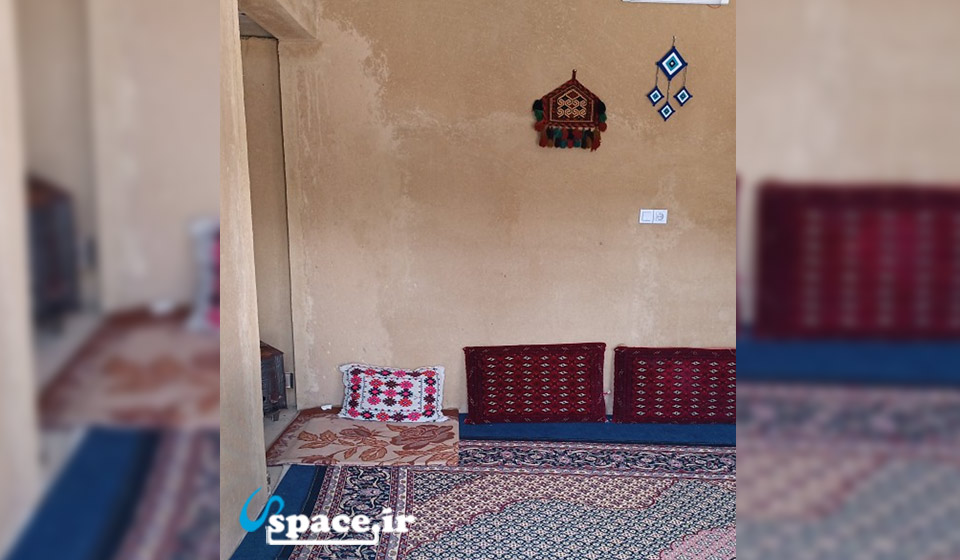 نمای داخلی اتاق - اقامتگاه بوم گردی دوقلو ها - کلاله - روستای صالح آباد چقرلی